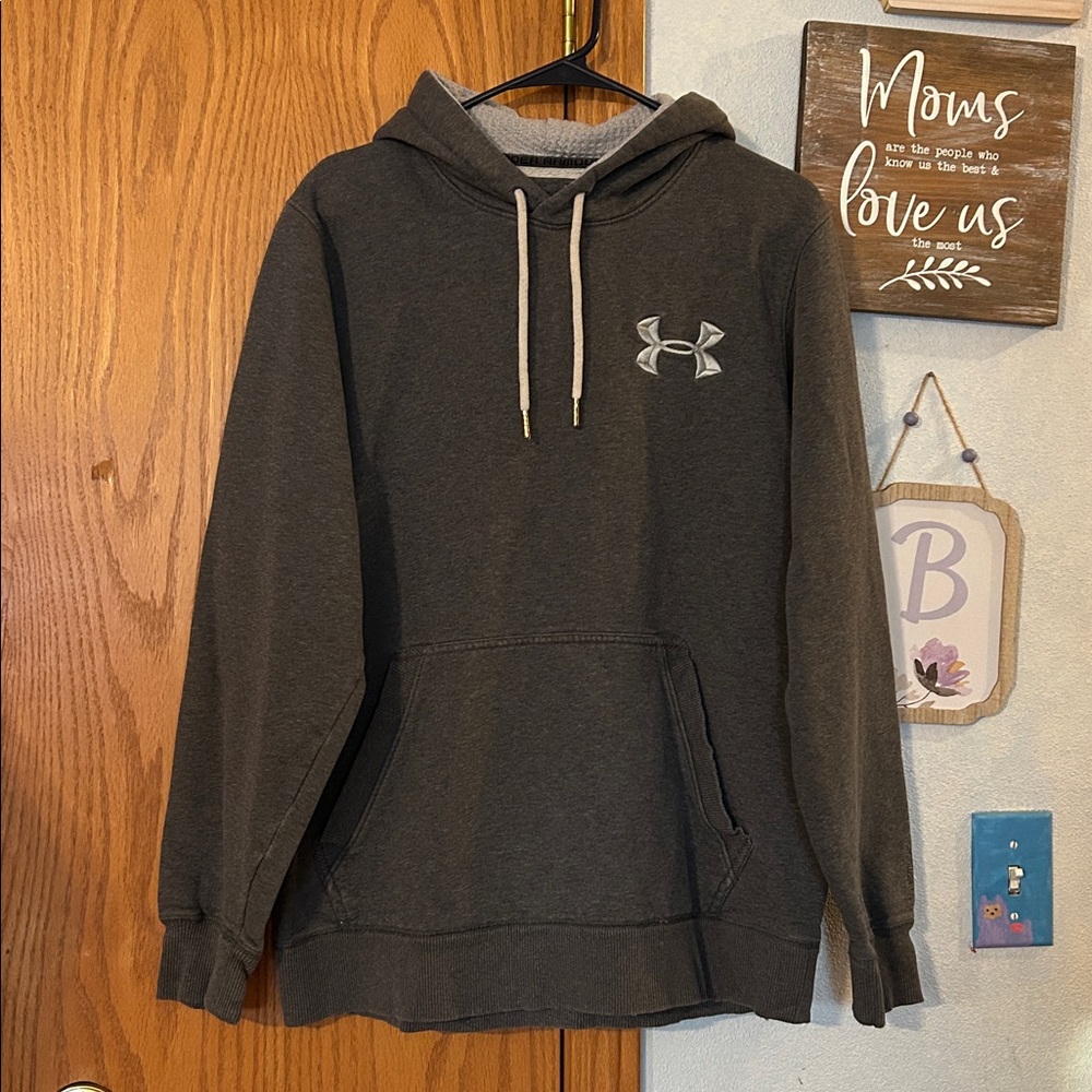 Under Armour Gray Hooded Sweatshirt